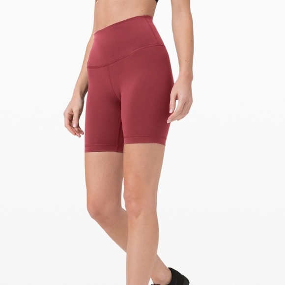 lululemon athletica Pants - NWT Lululemon wunder under HR short 6”-Chianti